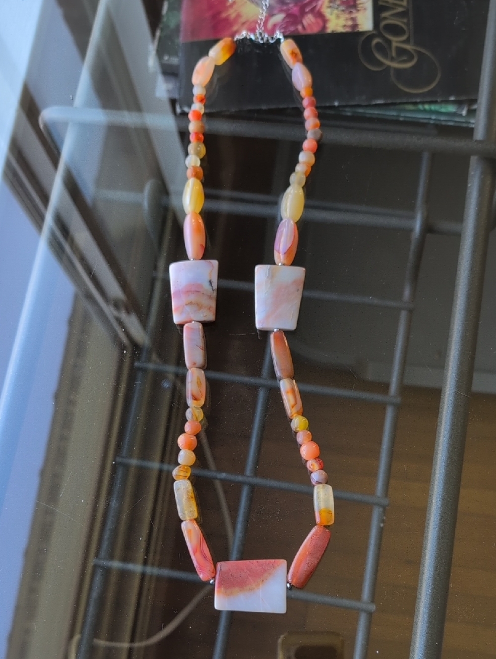 Handcrafted Carnelian Agate Necklace